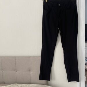 Old Navy Women's Black Pants Active Tech Hybrid slim 4 way stretch